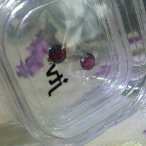 JTV matched pair Arizona Anthill Garnet .60 ctw 4.5mm Round in Sealed Jar